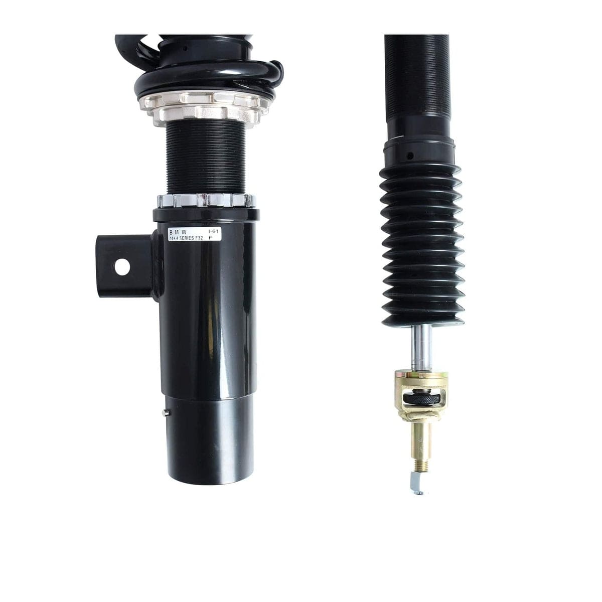 BC Racing BR Series Coilovers for 2014-2015 BMW 4 Series 3-Bolt Top Mounts RWD (F32) I-61-BR