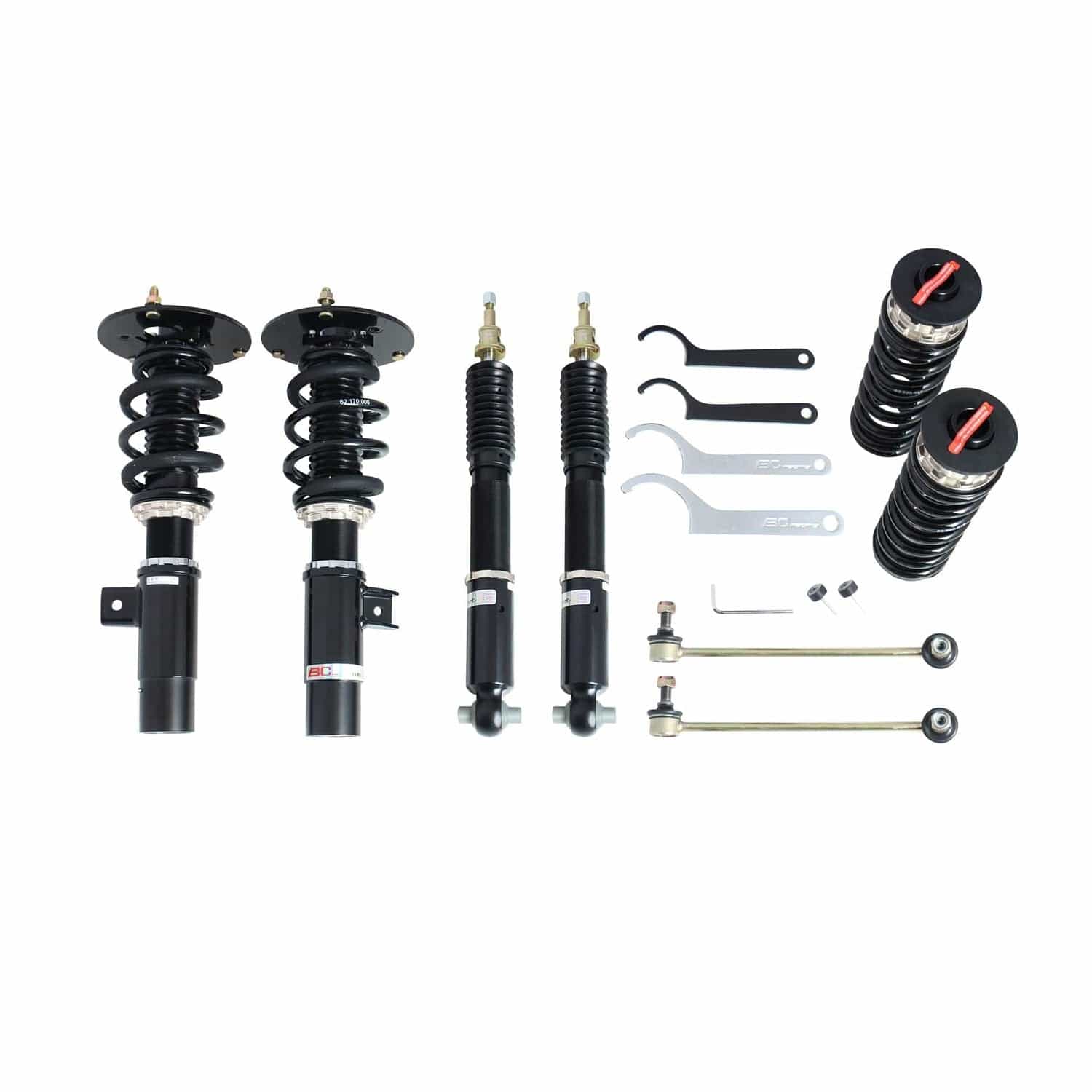 BC Racing BR Series Coilovers for 2014-2015 BMW 4 Series AWD 3-Bolt Top Mounts (F32) I-62-BR