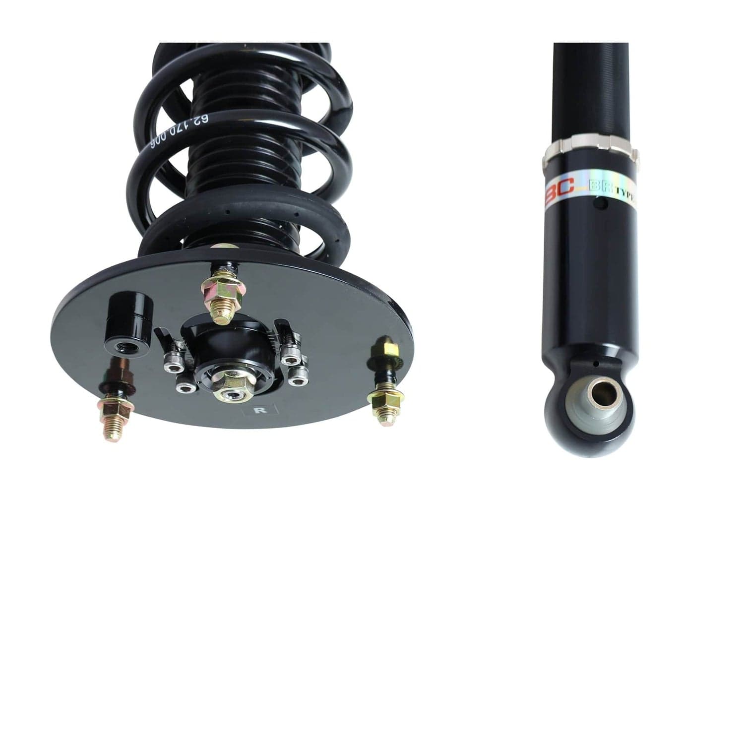 BC Racing BR Series Coilovers for 2014-2015 BMW 4 Series AWD 3-Bolt Top Mounts (F32) I-62-BR