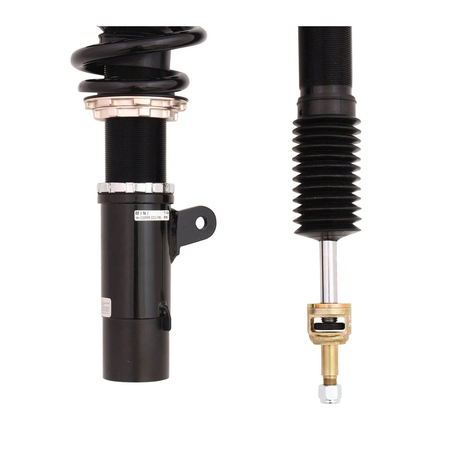 BC Racing BR Series Coilovers for 2014-2024 Mini Cooper w/ DDC (F56) T-04-BR