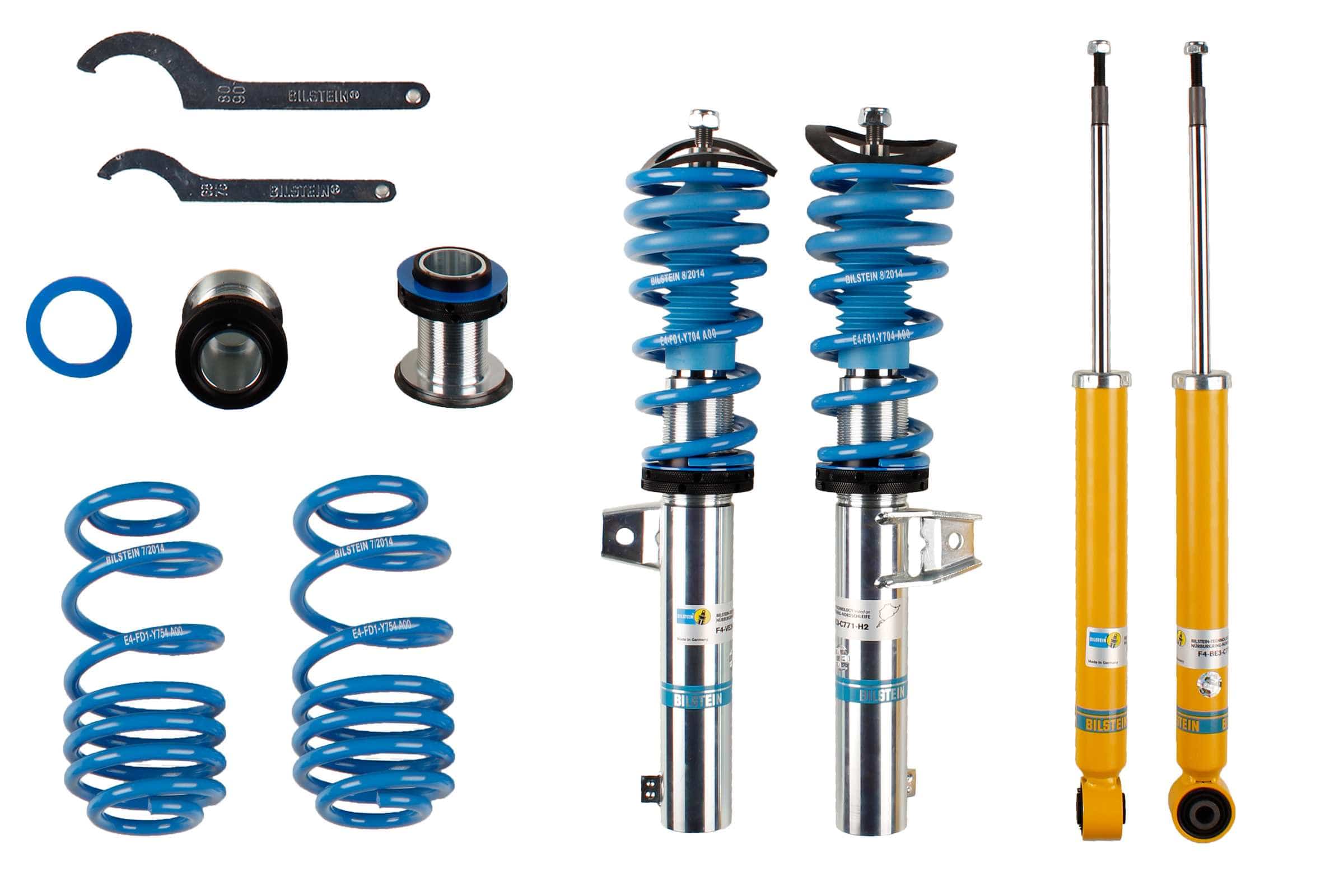 Bilstein B14 Coilovers for 2006-2013 Audi A3 (8P) FWD/AWD 47-127708