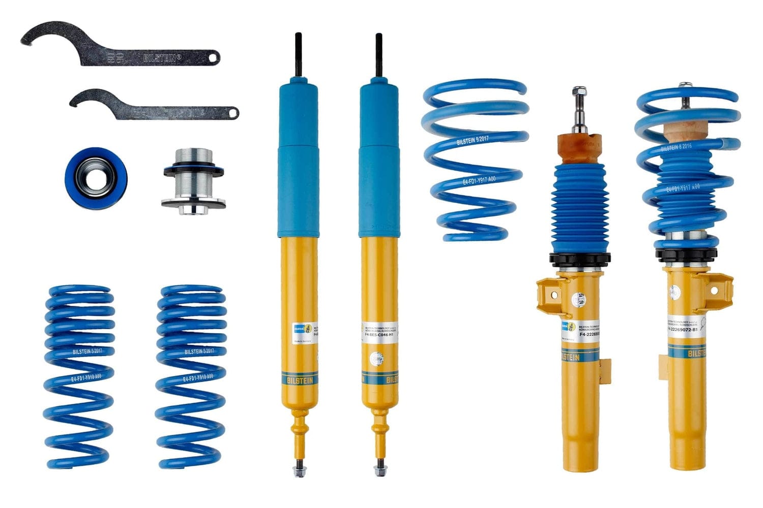 Bilstein B14 Front and Rear Coilovers for 2006-2012 BMW 3 Series Sedan (E90) 47-269064