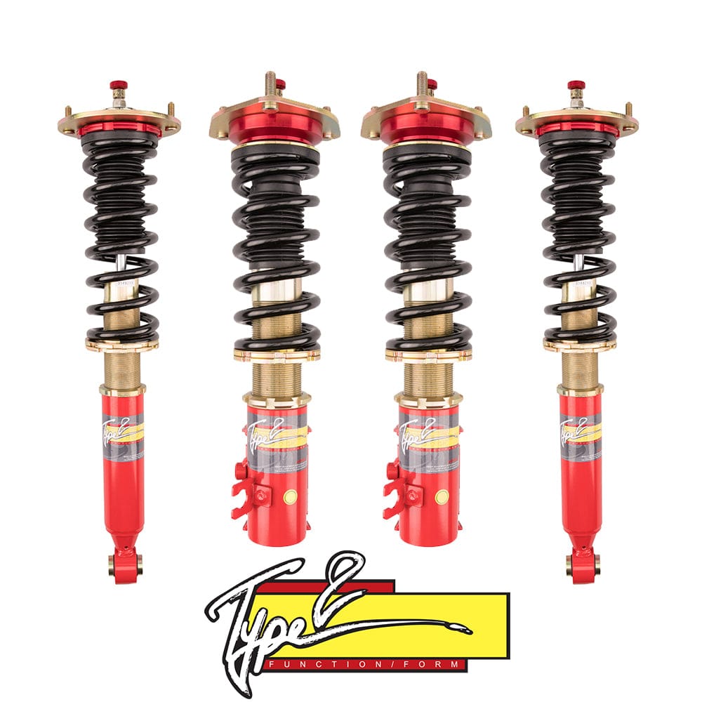 Function and Form Type 2 Coilovers for 1995-1998 Nissan 240SX (S14) 28600295