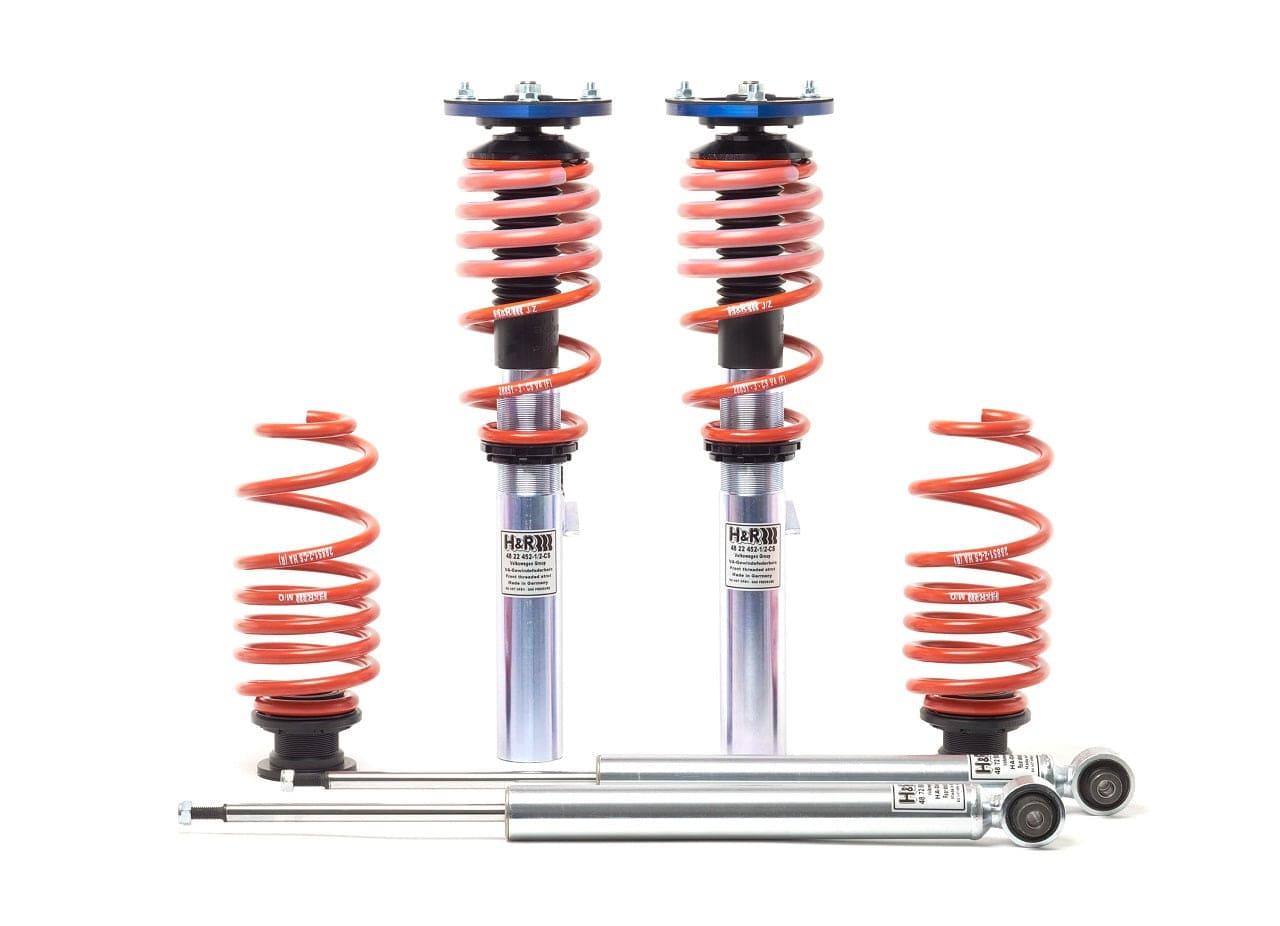 H&R Street Performance Plus Coilover Kit (Multi-Link Rear, 55mm Front Strut) for 2015-2021 Volkswagen Golf/GTI S/SE/SEL 1.8T (5G) 54851-1