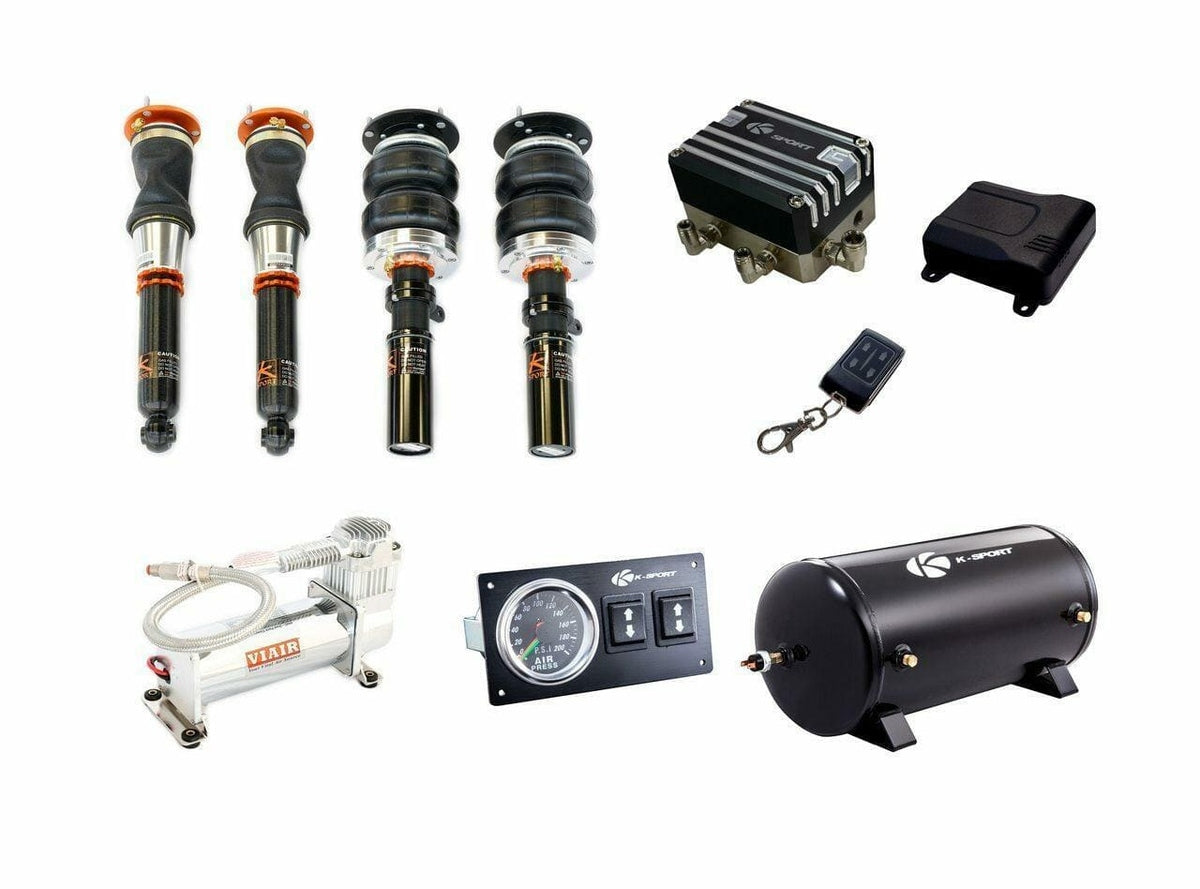 KSport Airtech Deluxe Air Suspension - 2003-2008 Nissan 350Z Z33 CNS260-ADX-01
