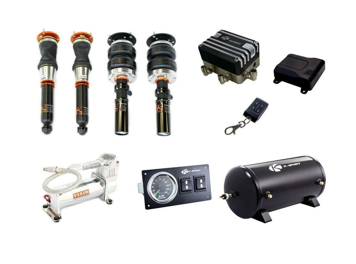 KSport Airtech Deluxe Air Suspension - 2003-2011 Honda Element CHD260-ADX