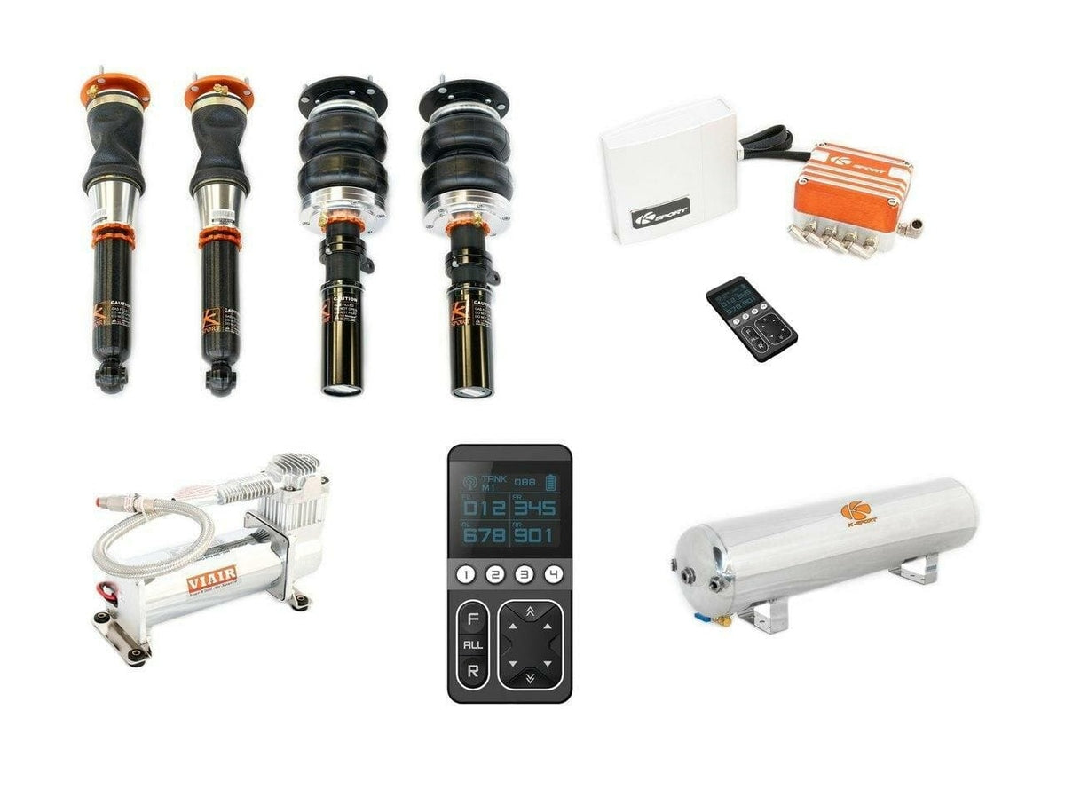 KSport Airtech Pro Plus Air Suspension - 1997-2000 Hyundai Tiburon CHY040-APP-01