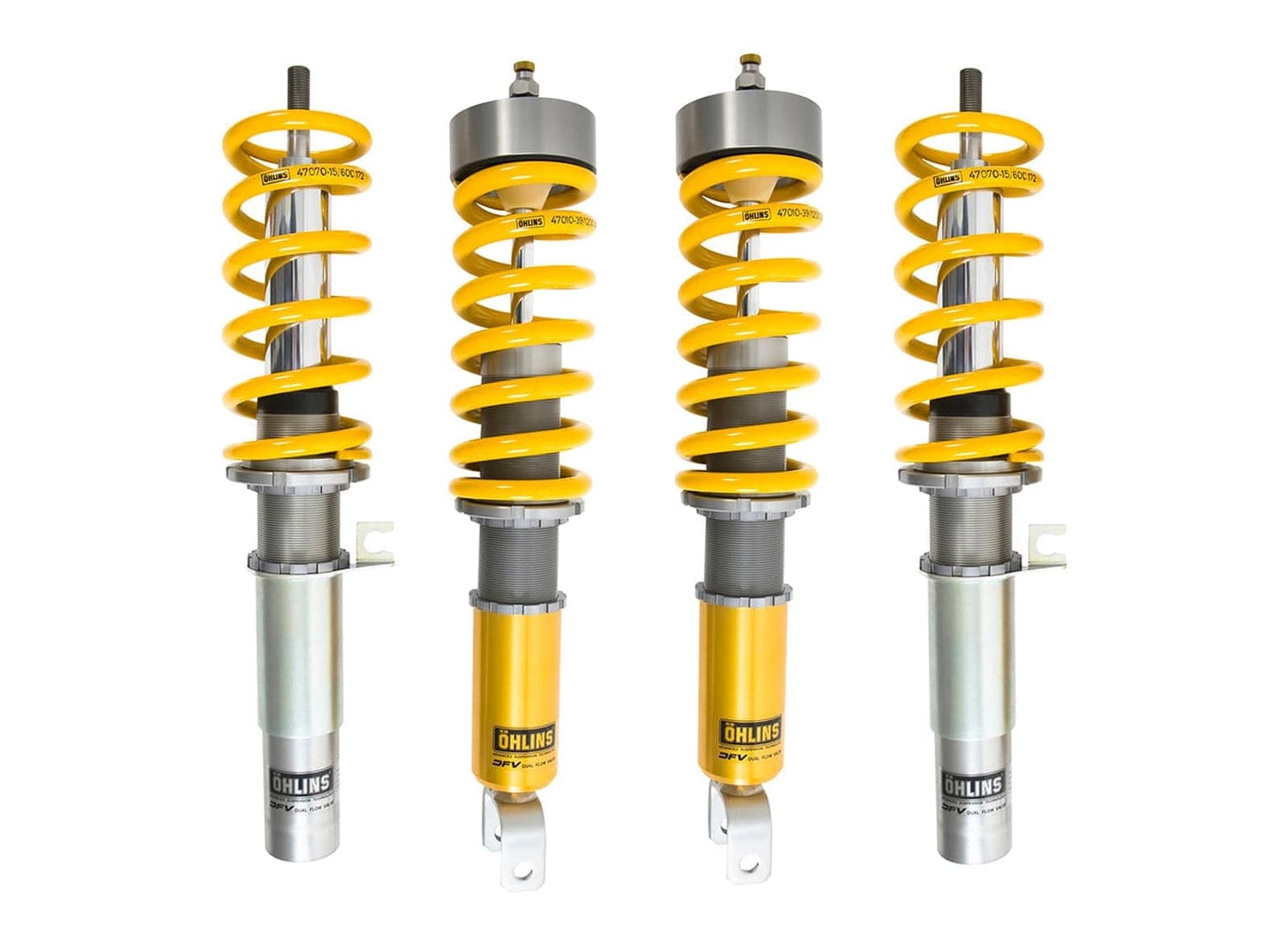 Ohlins Road & Track Coilovers for 2005-2011 Porsche 911 Carrera RWD (997) POS MZ20S1