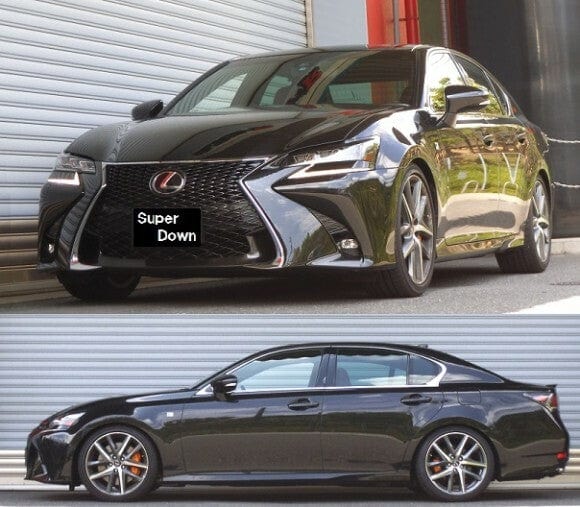RS-R Super Down Sus Springs - 2013-2020 Lexus GS350 RWD (GRL10/GRL12) T171S