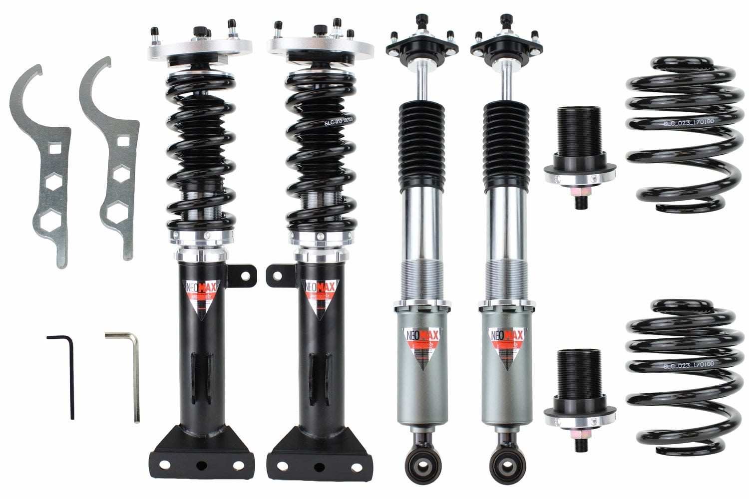 Silvers NEOMAX Coilovers for 1990-2000 BMW 3 Series 4 Cyl RWD (E36) SB1001