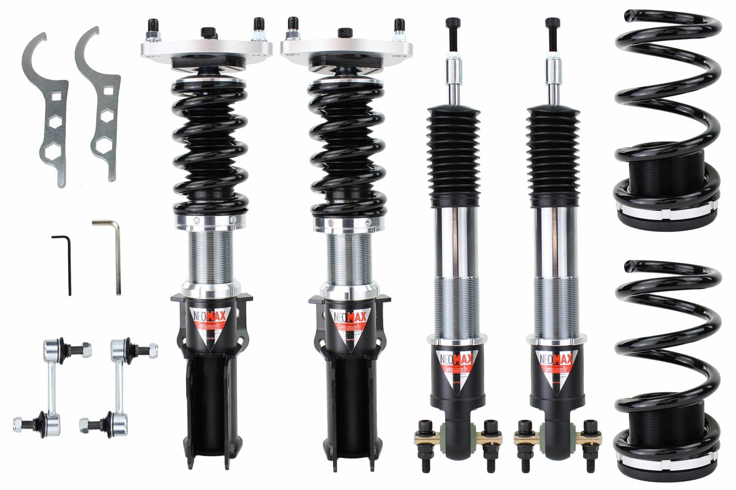 Silvers NEOMAX Coilovers for 2015-2023 Ford Mustang GT V8 RWD (S550) SF1016