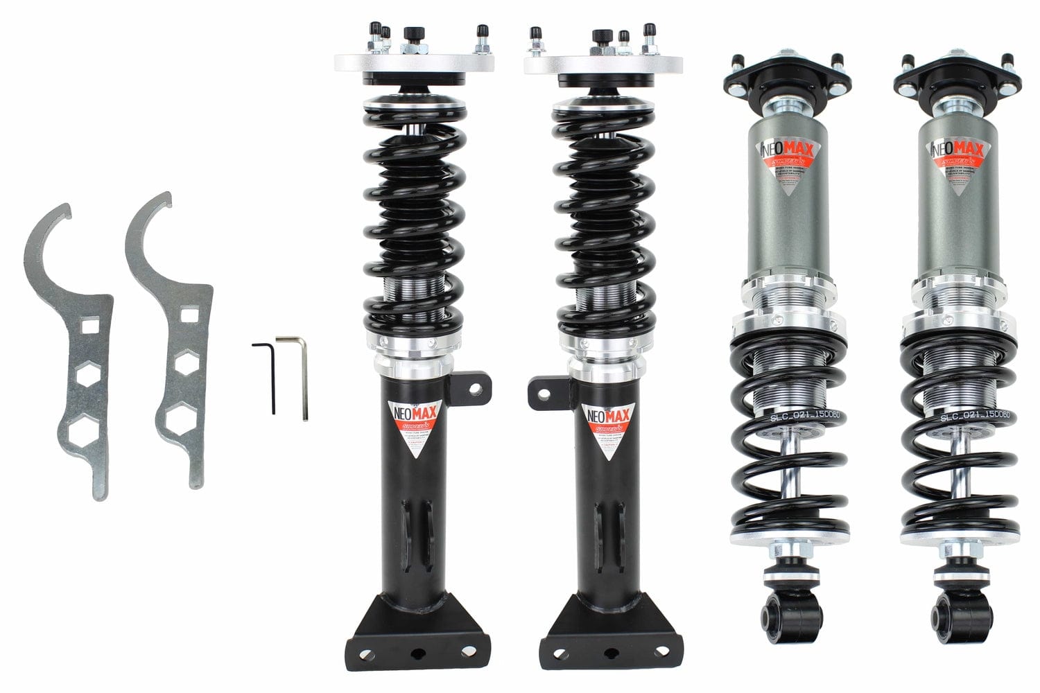 Silvers NEOMAX Coilovers (True Rear) for 1990-2000 BMW 3 Series 6 Cyl RWD (E36) SB1075