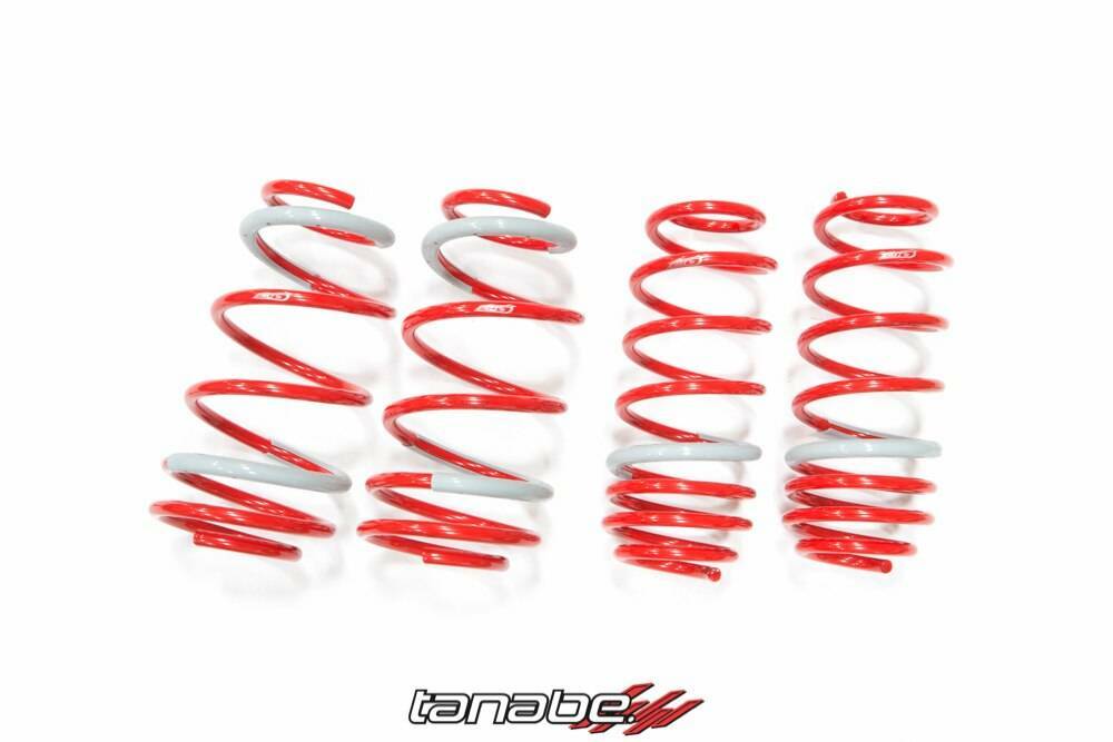 Tanabe DF210 Lowering Springs - 2007-2011 Toyota Yaris 3-Door Hatchback TDF121