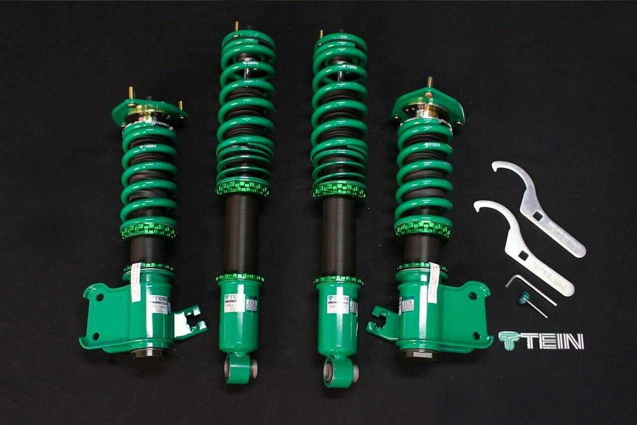 TEIN Mono Sport Coilover Kit - 2008-2015 Mitsubishi Lancer Evolution Evo X GSR, RS AWD (CZ4A) GSE18-71SS4
