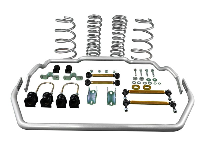 Whiteline Front And Rear Grip Series Kit - 2008-2009 Ford Mustang Bullitt, Shelby GT500KR GS1-FRD005
