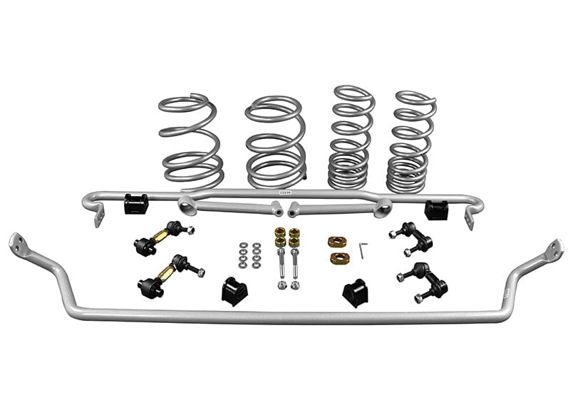 Whiteline Front And Rear Grip Series Kit - 2011-2014 Subaru WRX STI Limited GS1-SUB004
