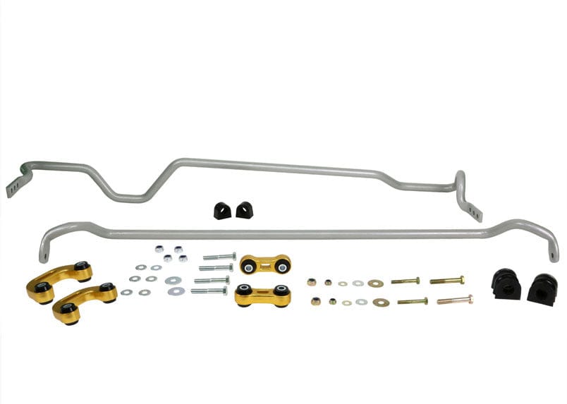 Whiteline Front And Rear Sway Bar Kit - 2000-2002 Subaru Legacy GT Limited BSK002