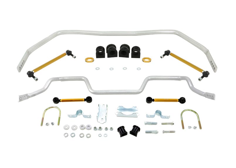 Whiteline Front And Rear Sway Bar Kit - 2007-2014 Ford Mustang Shelby GT500 BFK005