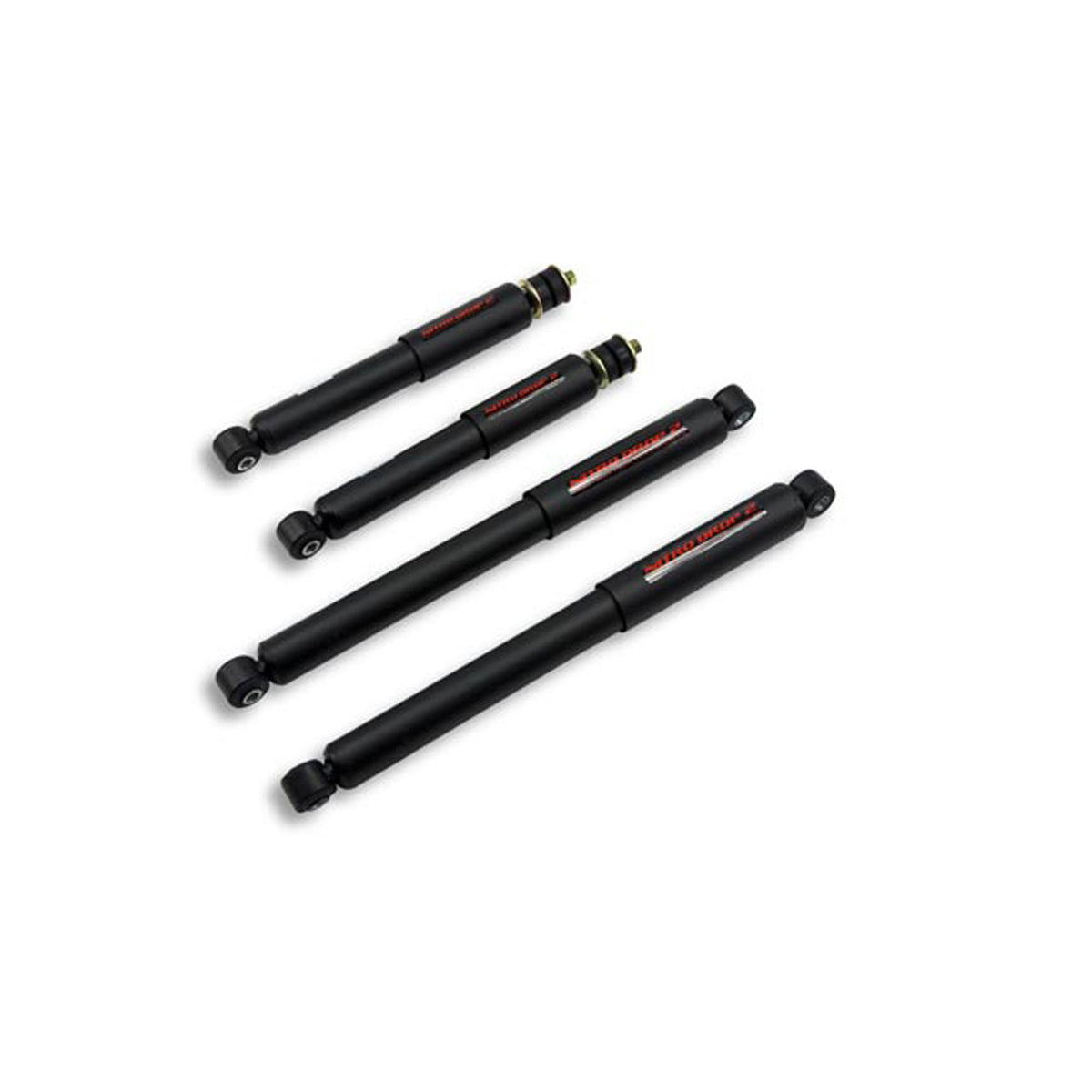 Belltech Nitro Drop 2 OEM Stock Replacement Shock Set for 1984-1989 Ford Bronco II RWD/4WD