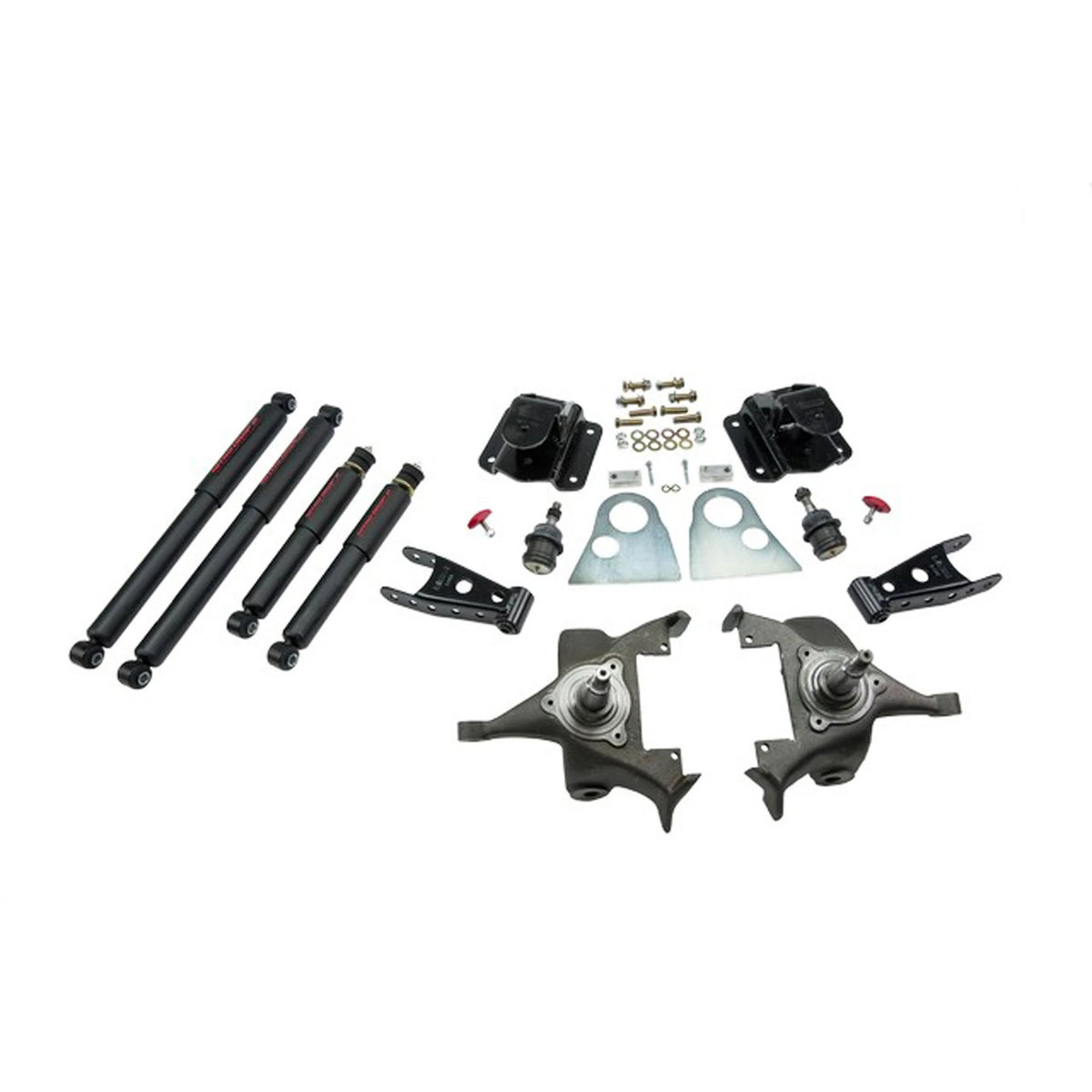 Belltech Lowering Kit w/Nitro Drop 2 Shocks (2" Front / 4" Rear Drop) for 1994-1999 Dodge Ram 1500 Standard Cab Auto Trans RWD