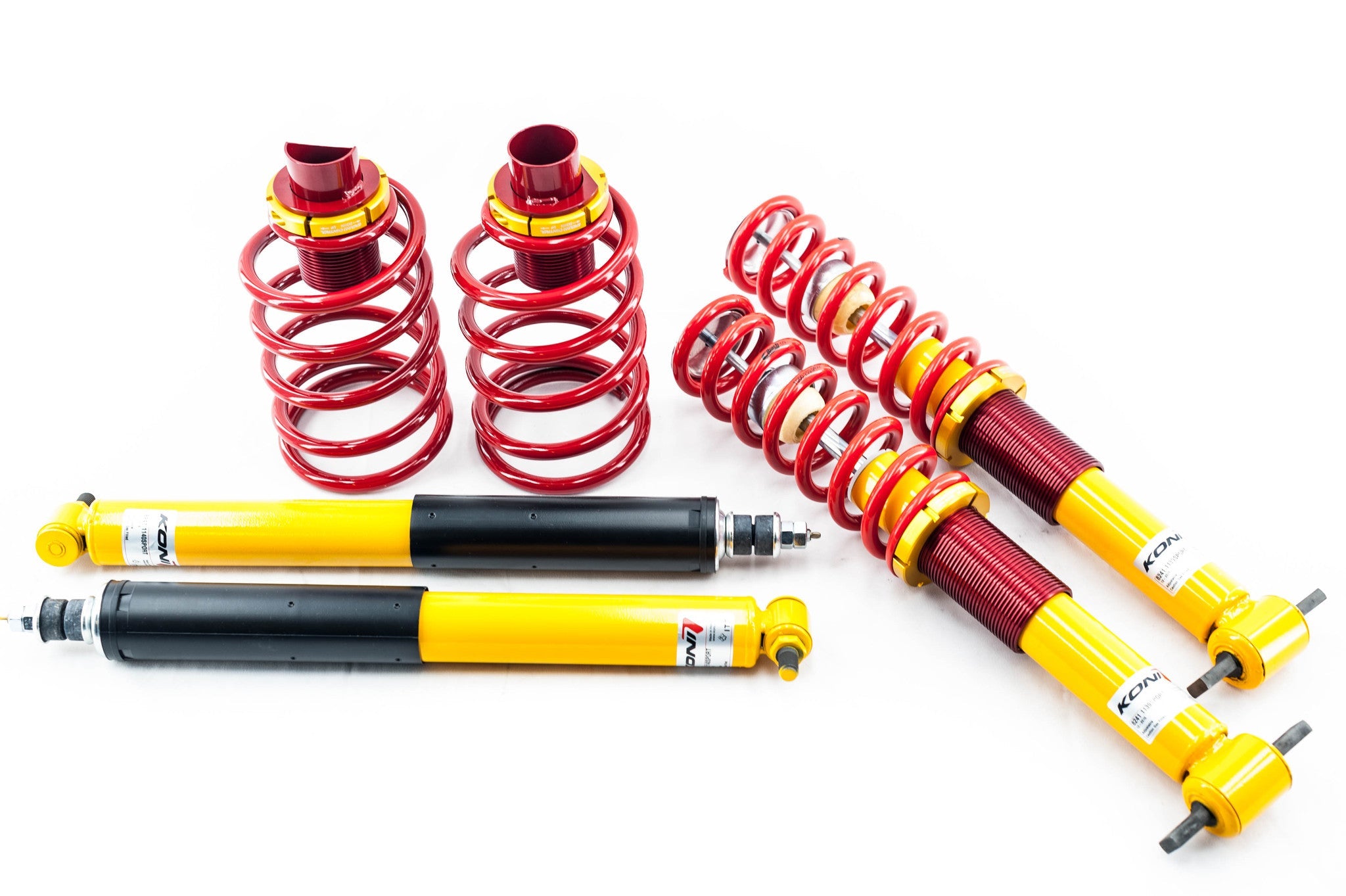 Ground Control Complete Coilovers for 1993-2002 Pontiac Firebird RWD with Koni Yellow Shocks
