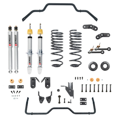 Belltech Lowering Kit w/Street Performance Shocks (1-3" Front / 3-4" Rear Drop) for 2019-2024 Ram 1500 RWD/4WD