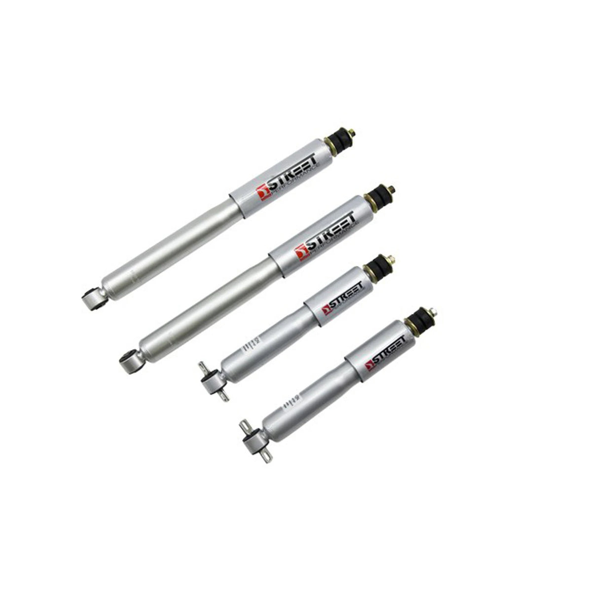 Belltech Street Performance Shock Set (3-5" Front / 2-4" Rear Drop) for 1997-1999 Ford F-250 RWD
