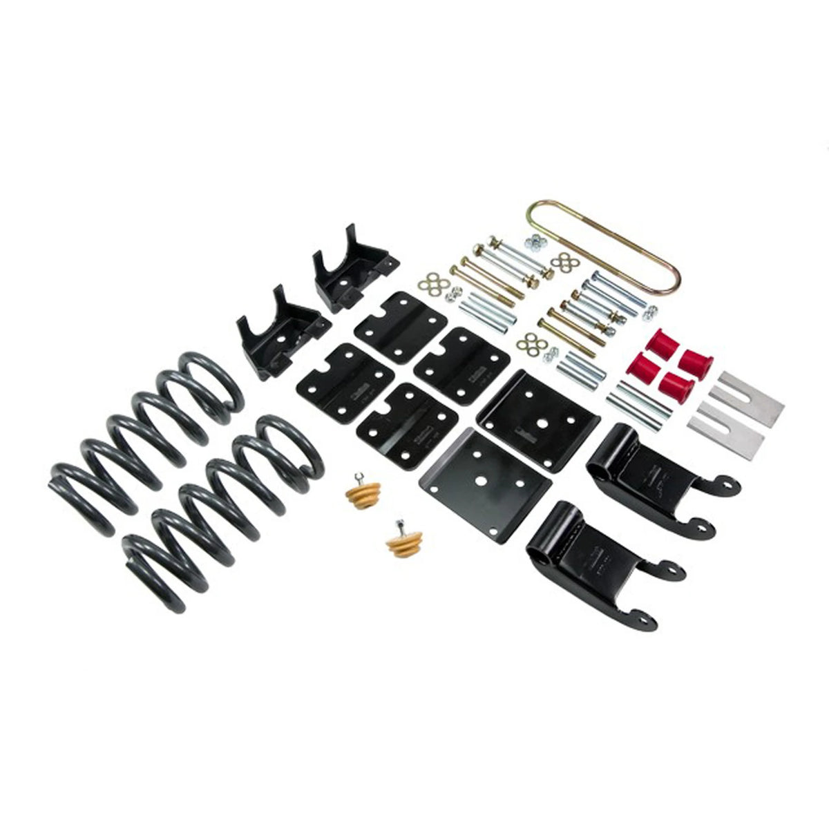 Belltech Lowering Kit w/o Shocks (2.5" Front / 3.5" Rear Drop) for 1995-2002 Chevrolet Astro w/Factory Steel Leaf RWD