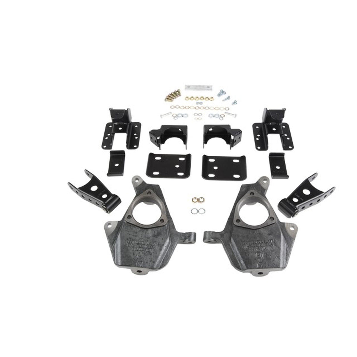 Belltech Lowering Kit w/o Shocks (2" Front / 4" Rear Drop) for 2007-2013 GMC Sierra 1500 RWD/AWD/4WD