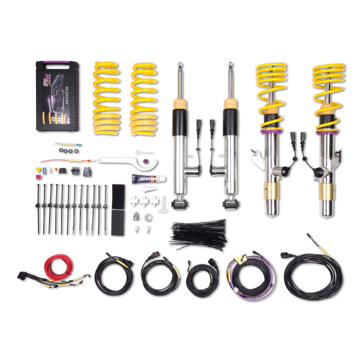 KW Suspension DDC ECU Coilover Kit for 2012-2015 BMW 335i RWD (F30) (w/o EDC) 39020017