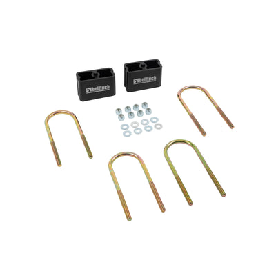 Belltech 3" Lowering Block Kit (2 Degree Taper) for 1990-2004 Dodge Dakota Extended Cab/Crew Cab RWD