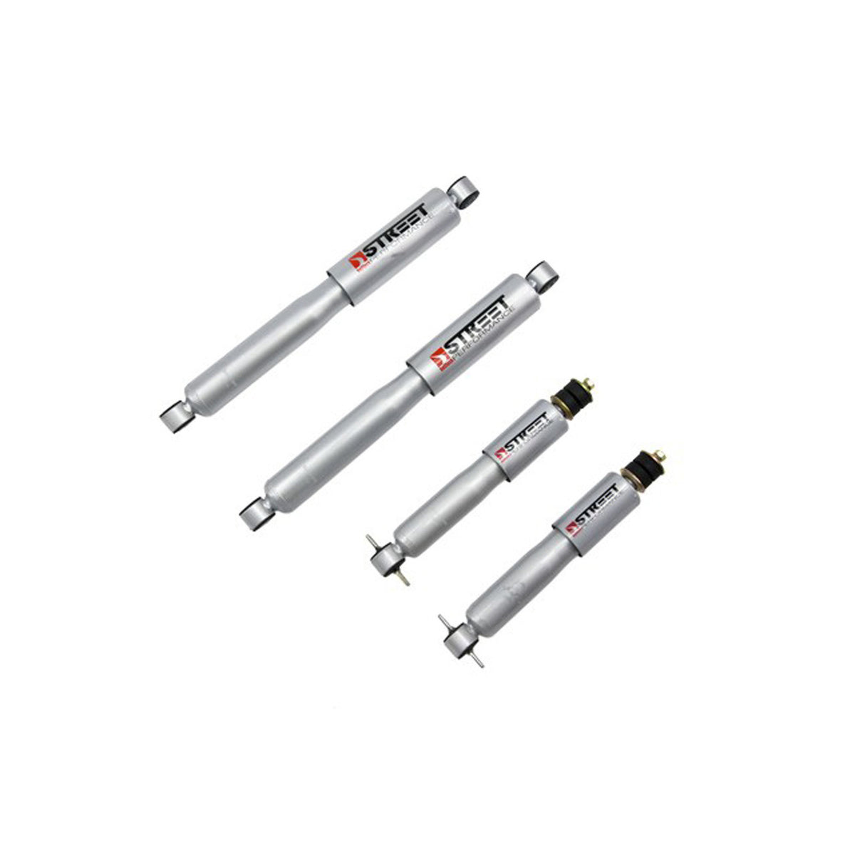 Belltech Street Performance Shock Set (2" Front / 3" Rear Drop) for 1996-2004 Toyota Tacoma RWD