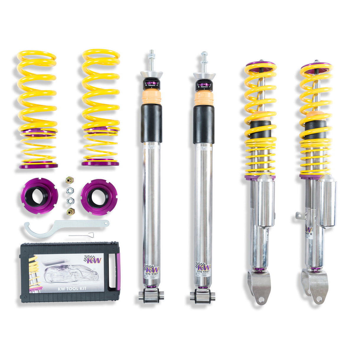 KW Suspension Variant 3 Coilover Kit for 2015-2025 Lexus RC350 35257007