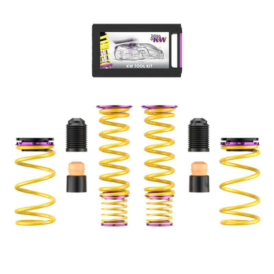 KW Suspension HAS Coilover Sleeve Kit for 2020-2026 Chevrolet Corvette (w/ Magnetic Ride, w/ OE Noselift) 25361034
