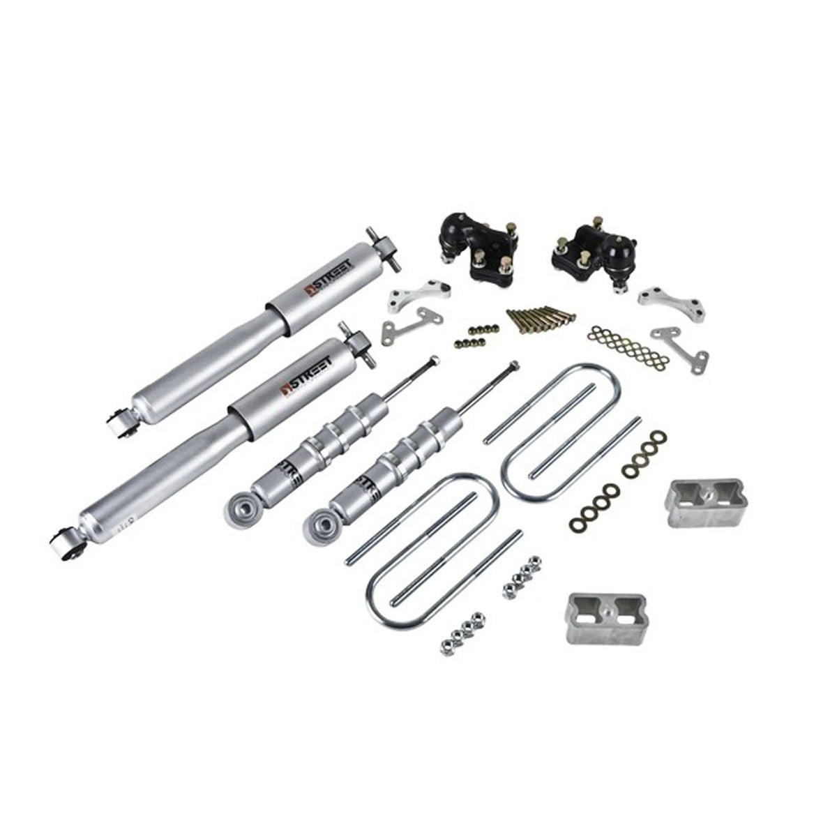 Belltech Lowering Kit w/Street Performance Shocks (2" Front / 2" Rear Drop) for 2004-2012 Chevrolet Colorado ZQ8 Suspension RWD