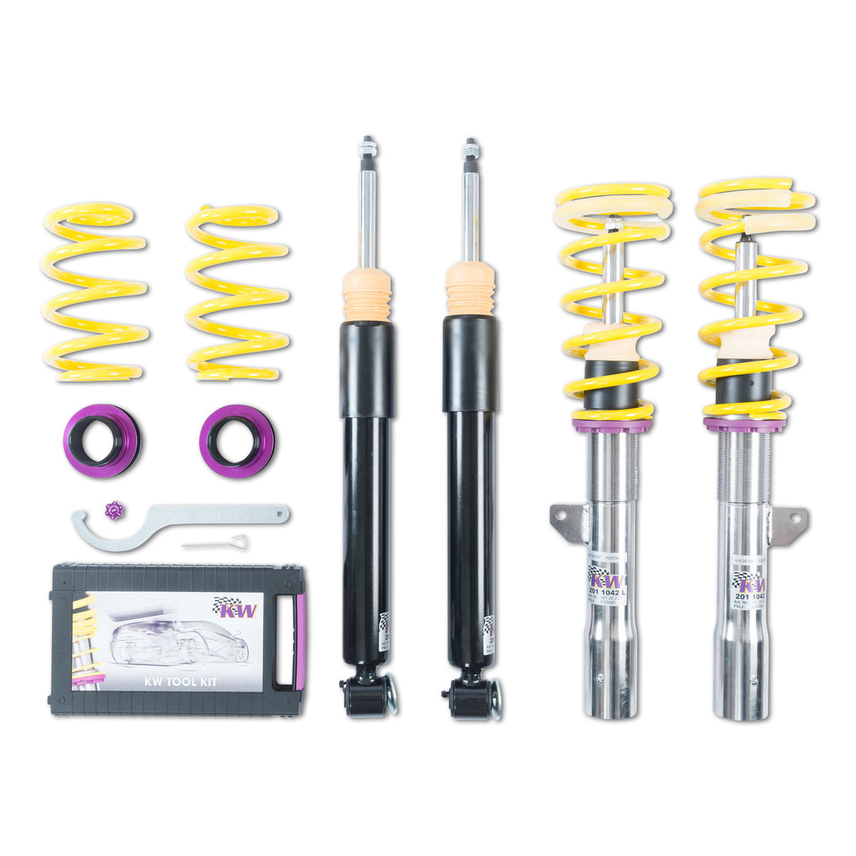 KW Suspension Street Comfort Coilover Kit for 2016-2022 BMW X1 (F48) (w/o EDC) 180200BN