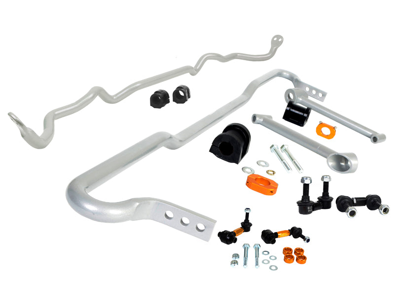 Whiteline Front and Rear Sway Bar Kit for 2015-2021 Subaru Impreza WRX Base, Limited, Premium (GP/GJ/GK/GT) BSK017