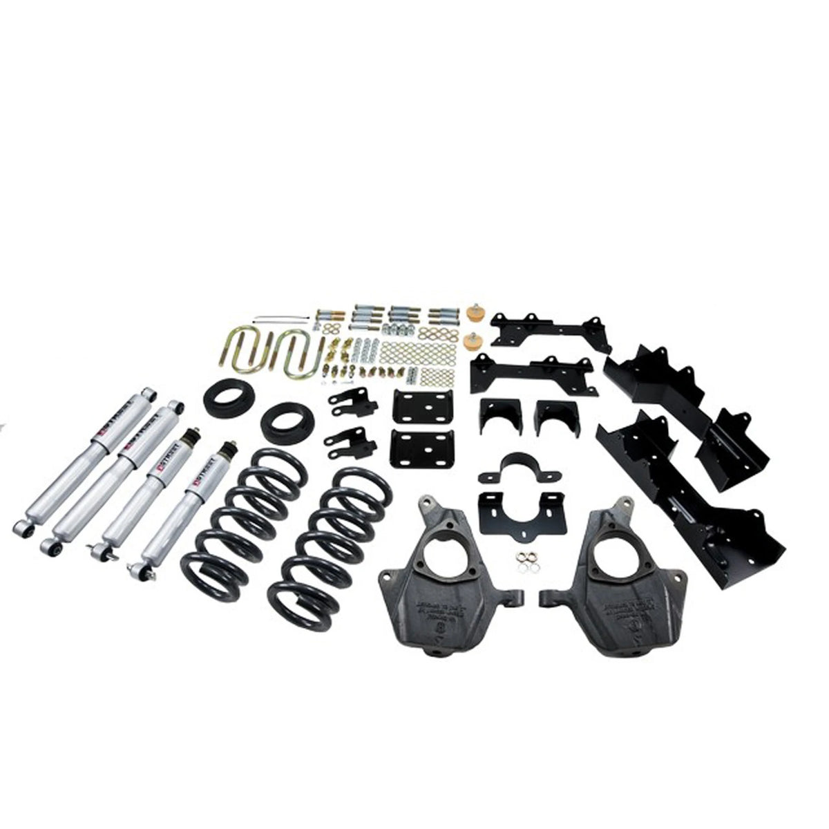 Belltech Lowering Kit w/Street Performance Shocks (4-5" Front / 6" Rear Drop) for 1999-2000 Chevrolet Silverado 1500 Extended Cab RWD