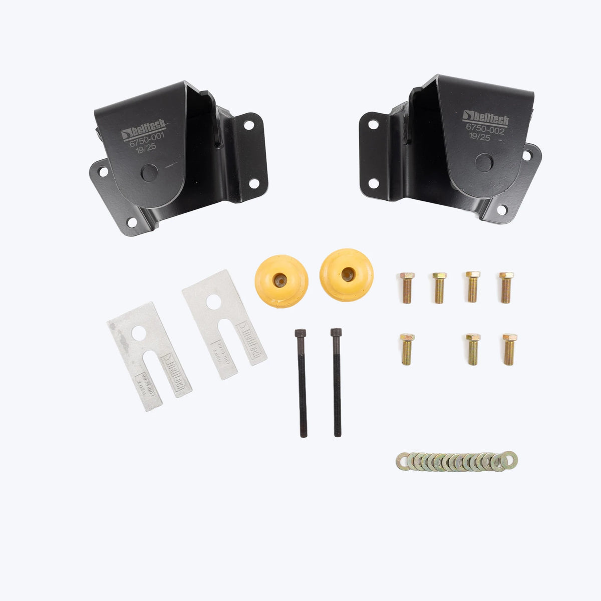 Belltech Hanger Kit (Front Hanger, 2" Drop) for 1975-1986 Chevrolet C30 Crew Cab RWD Dually