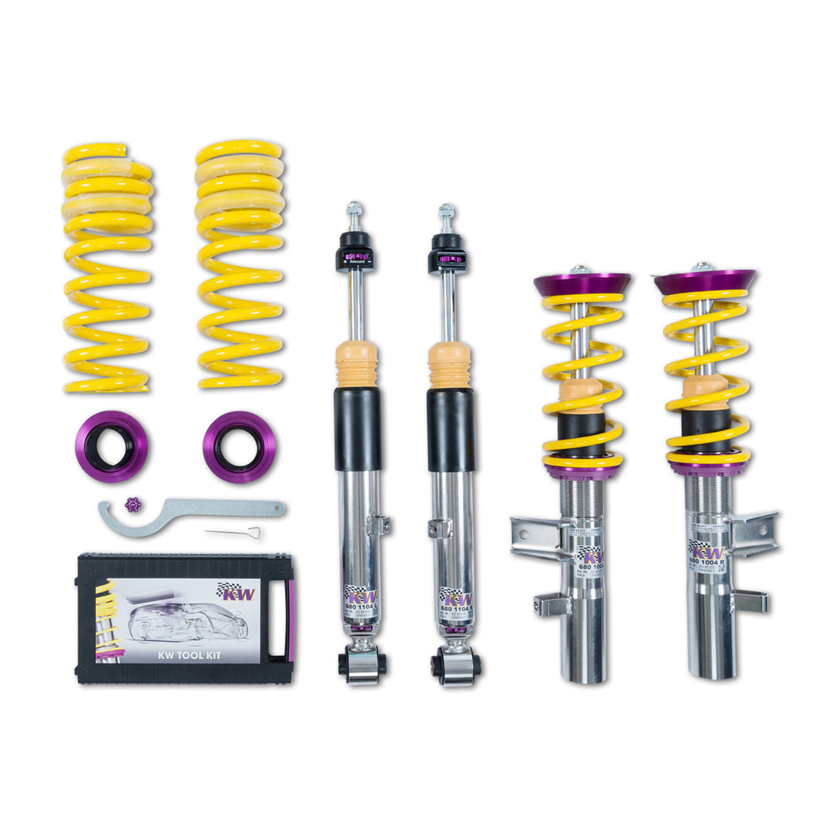 KW Suspension Variant 3 Coilover Kit for 2018-2023 Kia Stinger AWD/RWD (CK) (w/o Electronic Dampers) 35268005