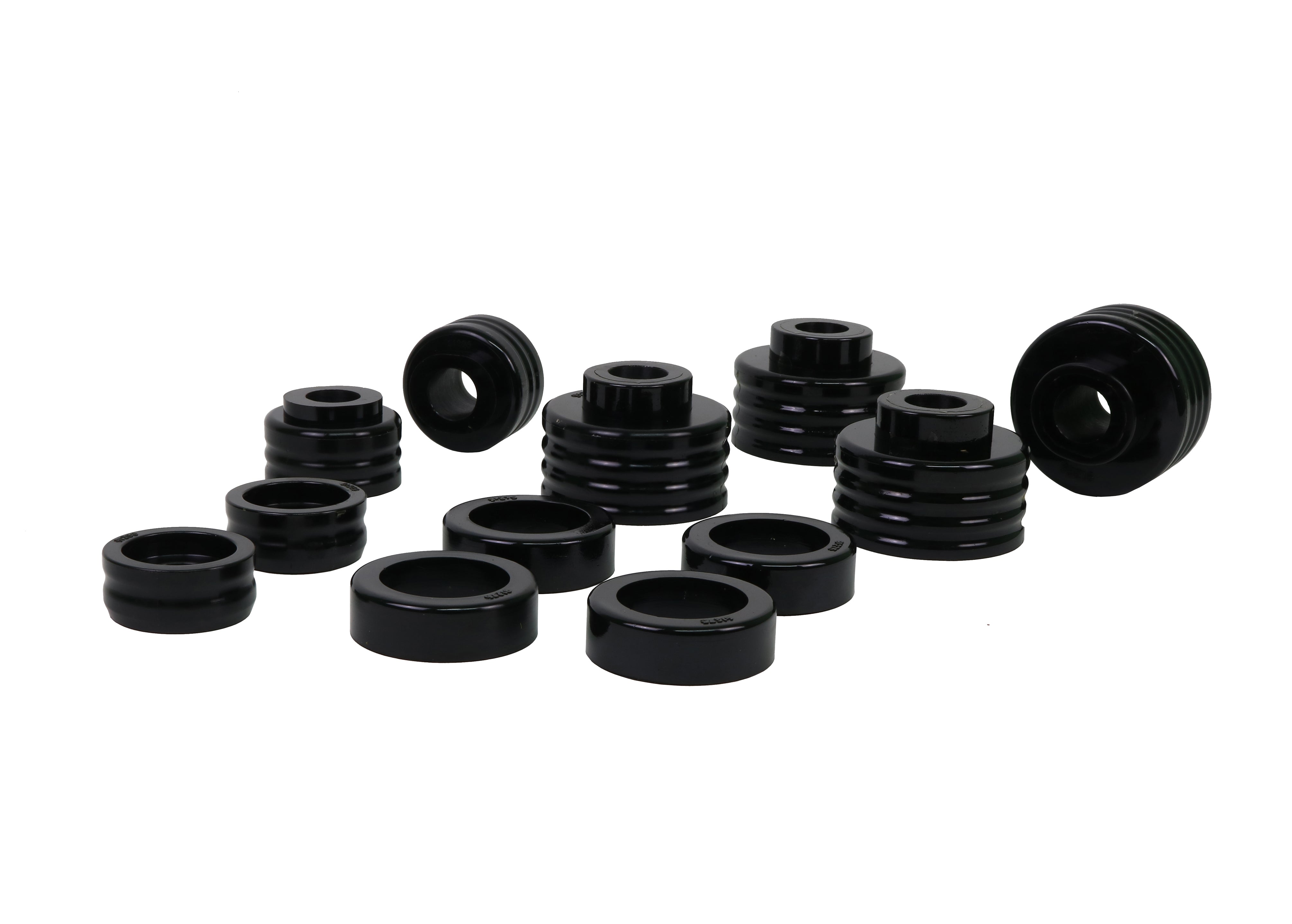 Whiteline Body Mount Bushing Kit - 12 Bushings for 1999-2004 Ford F-350 Super Duty (PN-96) W93560