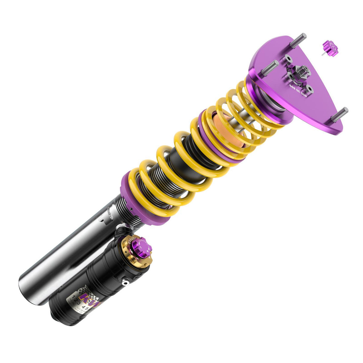 KW Variant 4 Adjustable Clubsport Coilover Kit - 2007-2011 Porsche 911 GT2/GT3 39771224