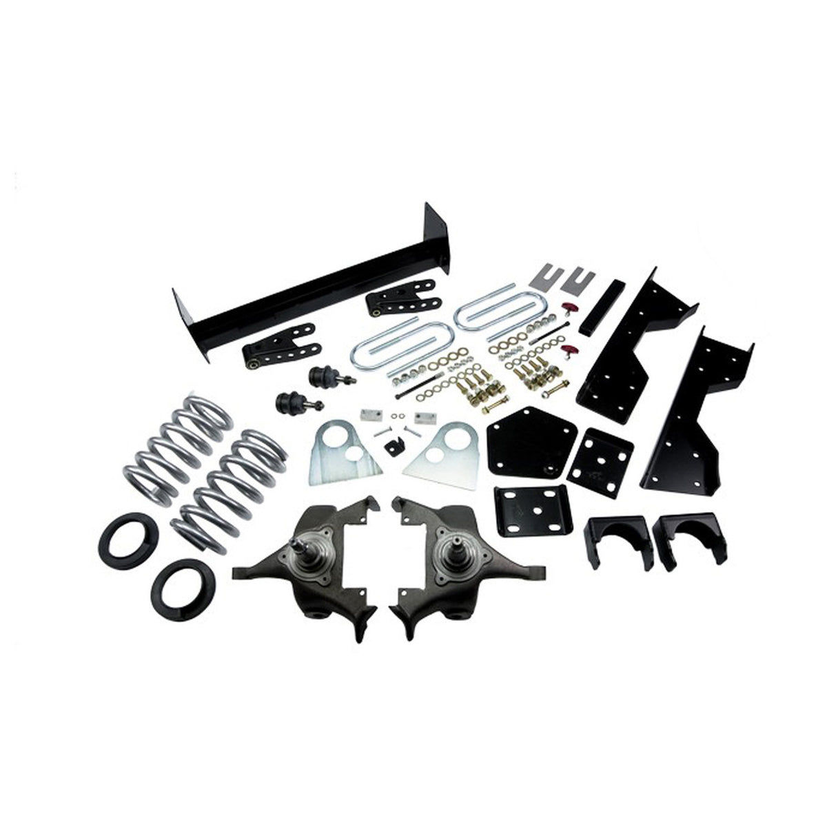 Belltech Lowering Kit w/o Shocks (4" or 5" Front / 6" or 7" Rear Drop) for 1994-1999 Dodge Ram 1500 Standard Cab V8 Auto Trans RWD