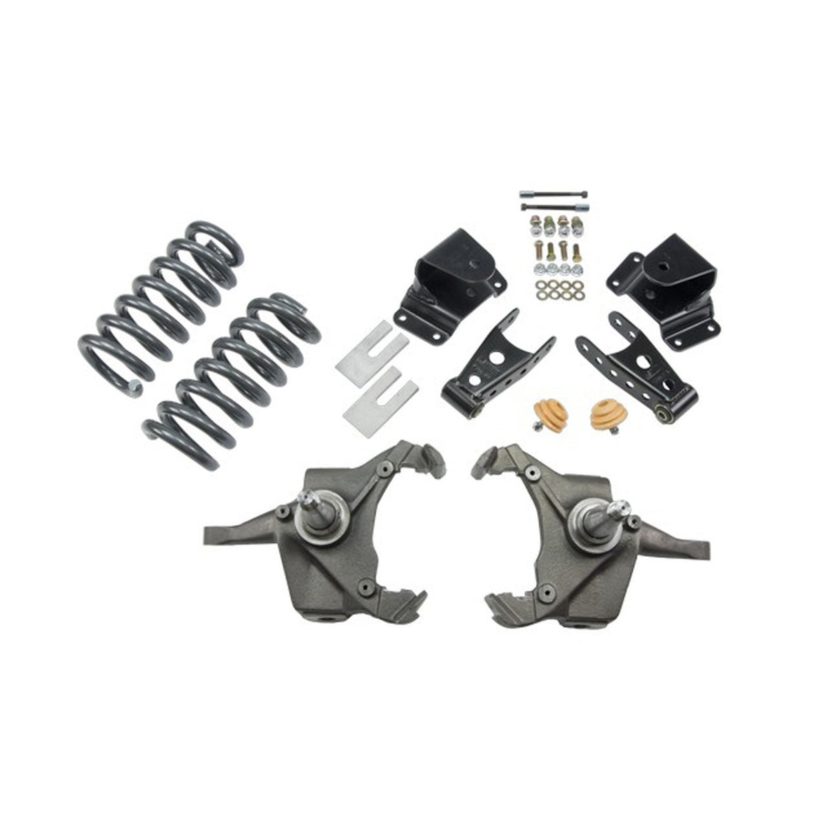 Belltech Lowering Kit w/o Shocks (4" Front / 4" Rear Drop) for 1989-1991 Chevrolet R3500 Crew Cab RWD Dually