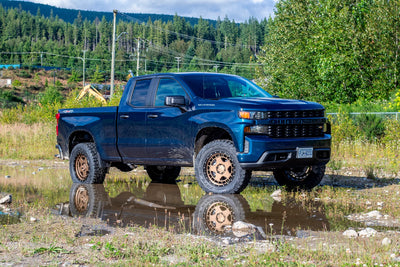 Belltech 4" Lift Kit (Front Spacers and Rear Trail Performance Shocks) for 2019-2025 GMC Sierra 1500 Extended Cab/Crew Cab RWD/4WD