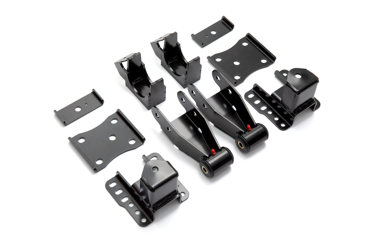 QA1 Rear Drop Kit, 4-6" Drop, Double Adjustable Shocks for 2007-2018 Chevrolet Silverado 1500 photo 2