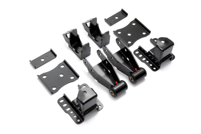 QA1 Rear Drop Kit, 4-6" Drop, Double Adjustable Shocks for 2007-2018 GMC Sierra 1500 photo 2
