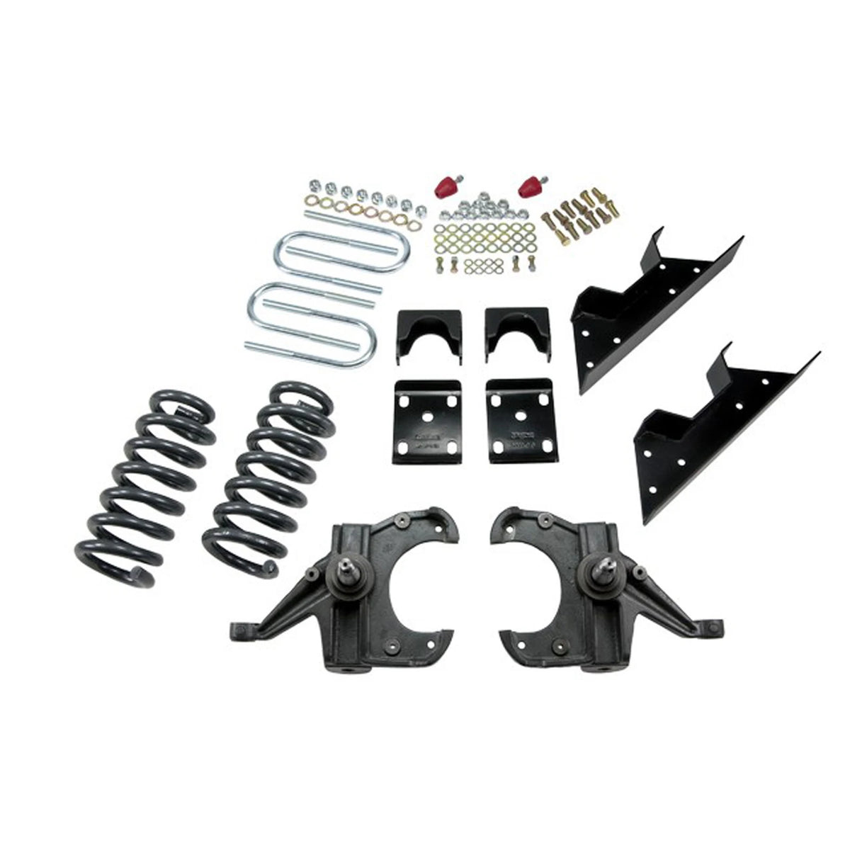 Belltech Lowering Kit w/o Shocks (4" Front / 6" Rear Drop) for 1987 GMC R1500 1-1/4" Rotor RWD