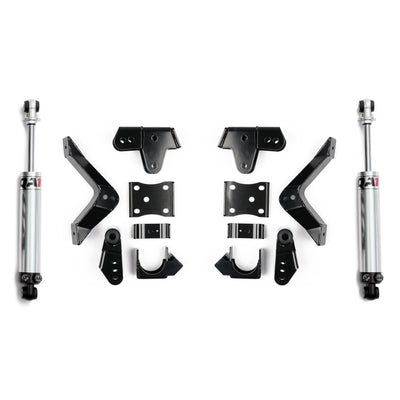 QA1 Rear Drop Kit, 4in. to 5in. Drop, Double Adjustable for 2019-2026 Chevrolet Silverado 1500 RWD/4WD