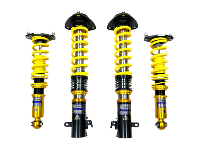 Yellow Speed Gravel Rally Coilovers for 2005-2011 Seat Leon FWD (Typ 1P1)